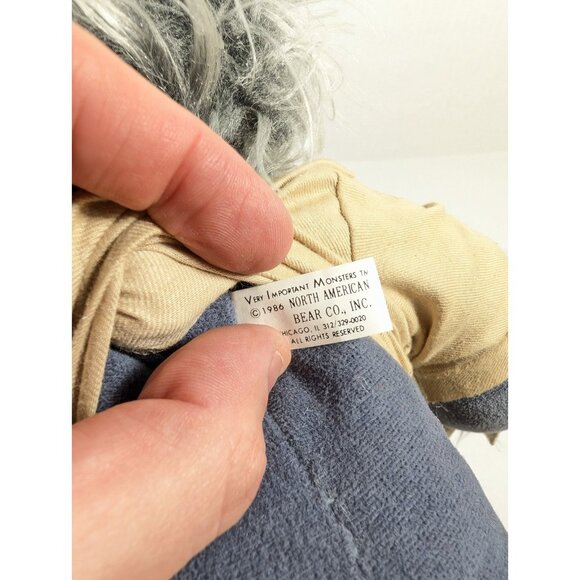 Vtg North American Bear Co Werewolf Plush 1986 Very Important Monsters Halloween - Picture 5 of 5